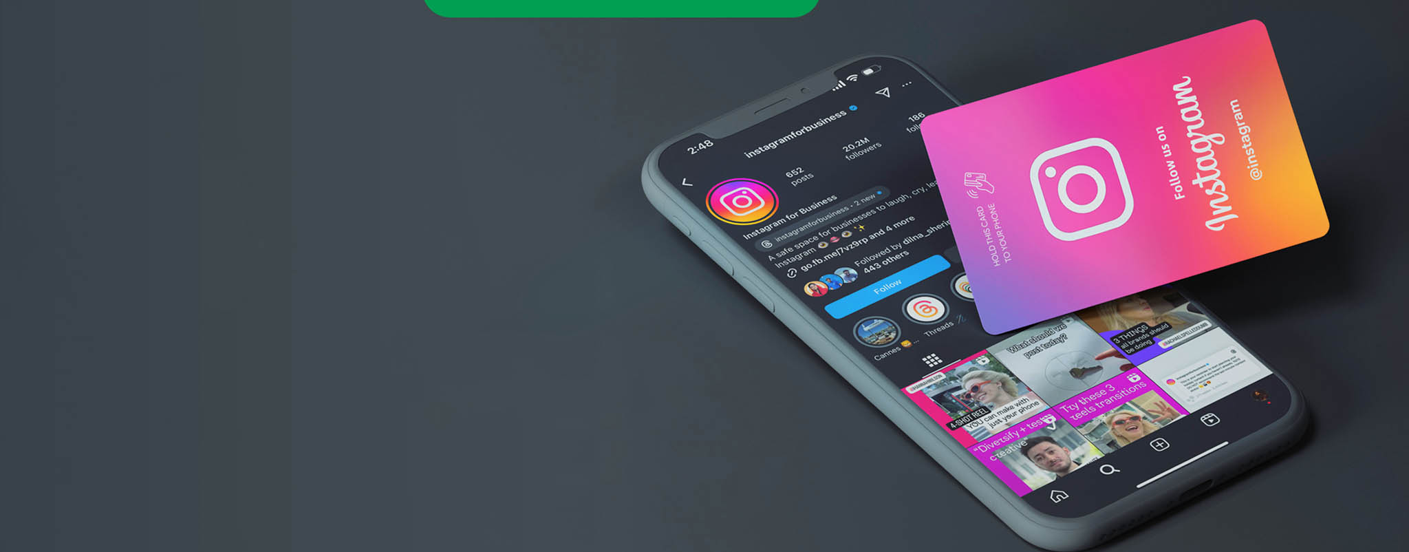 NFC Cards For Instagram